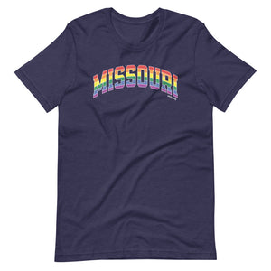 Missouri Varsity Arch Pride - Short-sleeve unisex t-shirt