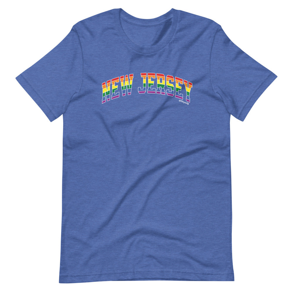 New Jersey Varsity Arch Pride - Short-sleeve unisex t-shirt