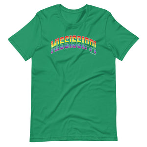 Mississippi Varsity Arch Pride - Short-sleeve unisex t-shirt