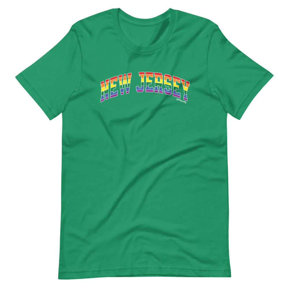 New Jersey Varsity Arch Pride - Short-sleeve unisex t-shirt