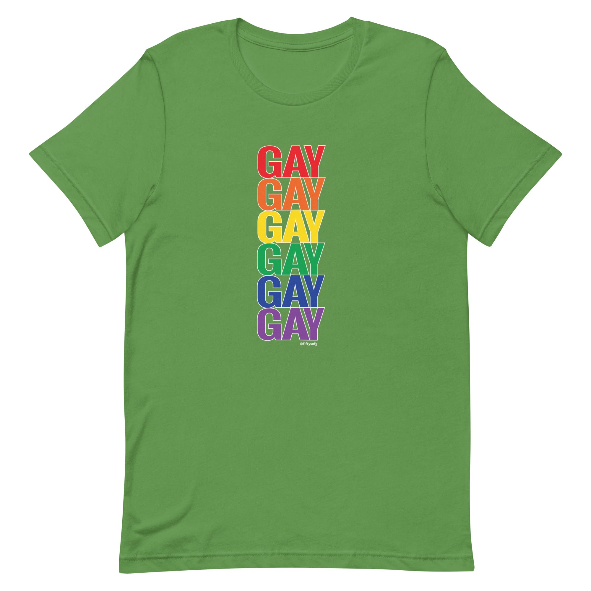 It's a Gay Day - Pride Flag Colors - Unisex t-shirt