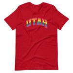 Utah Varsity Arch Pride - Short-sleeve unisex t-shirt