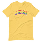 Louisiana Varsity Arch Pride - Short-sleeve unisex t-shirt