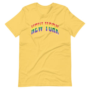 New York Varsity Arch Pride - Short-sleeve unisex t-shirt