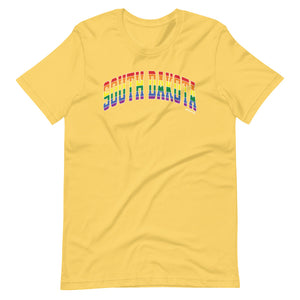 South Dakota Varsity Arch Pride - Short-sleeve unisex t-shirt