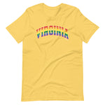 Virginia Varsity Arch Pride - Short-sleeve unisex t-shirt