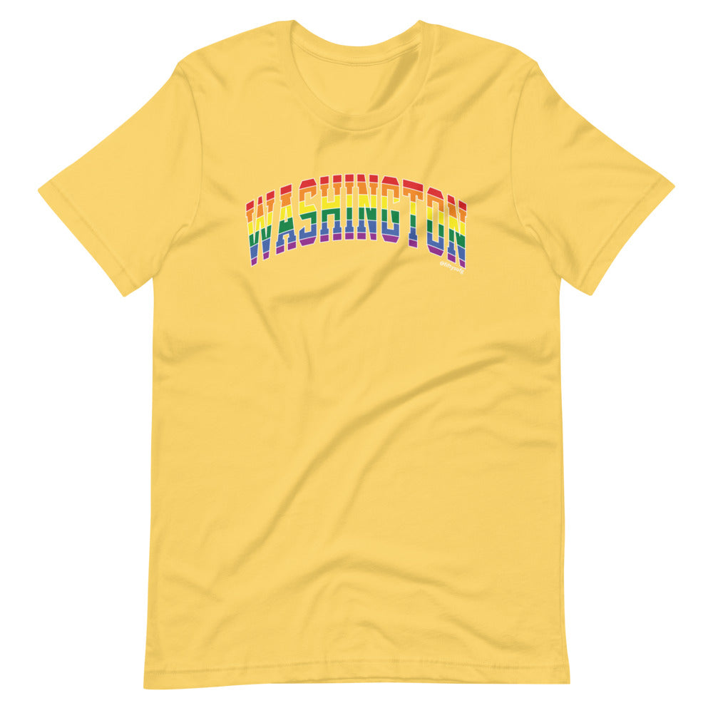 Washington Varsity Arch Pride - Short-sleeve unisex t-shirt