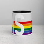 Mississippi Retro Pride Flag - Mug with Color Inside