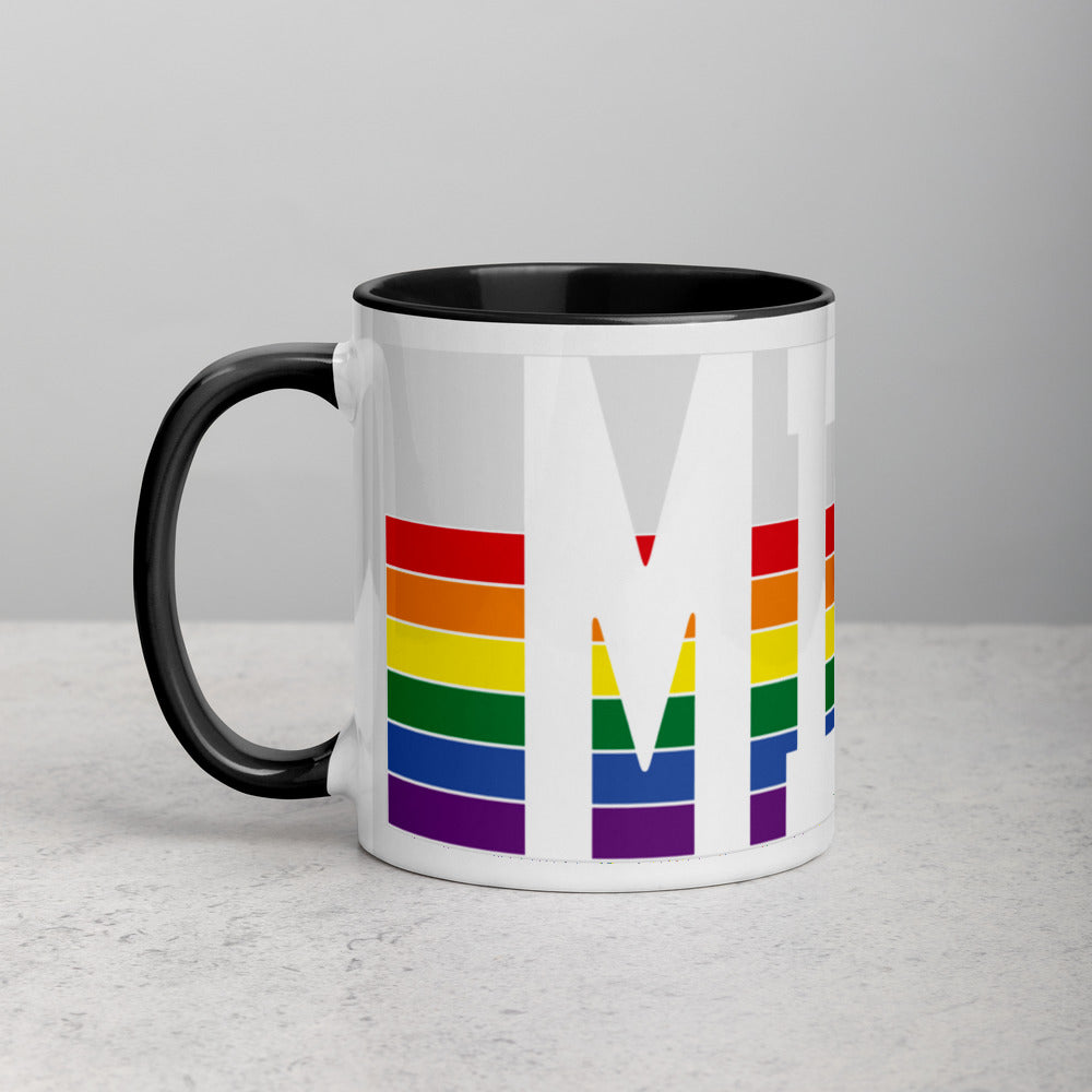 Maryland Retro Pride Flag - Mug with Color Inside