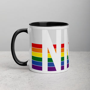 New Mexico Retro Pride Flag - Mug with Color Inside