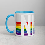 New Mexico Retro Pride Flag - Mug with Color Inside