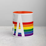 Georgia Retro Pride Flag - Mug with Color Inside