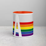 Virginia Retro Pride Flag - Mug with Color Inside