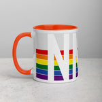 New Mexico Retro Pride Flag - Mug with Color Inside