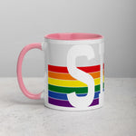 South Dakota Retro Pride Flag - Mug with Color Inside