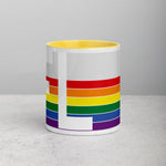 Florida Retro Pride Flag - Mug with Color Inside