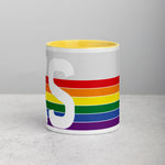 Kansas Retro Pride Flag - Mug with Color Inside