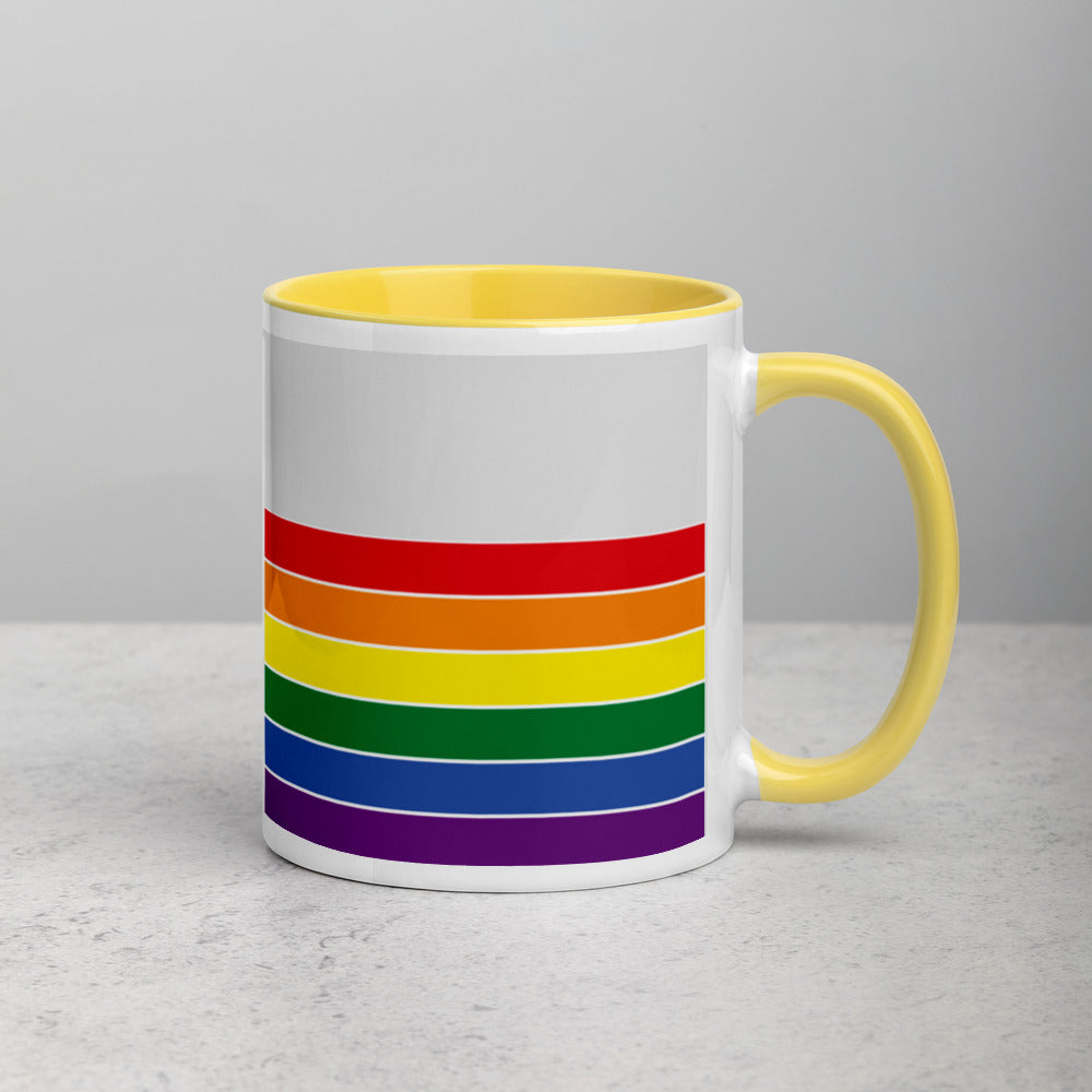 Minnesota Retro Pride Flag - Mug with Color Inside